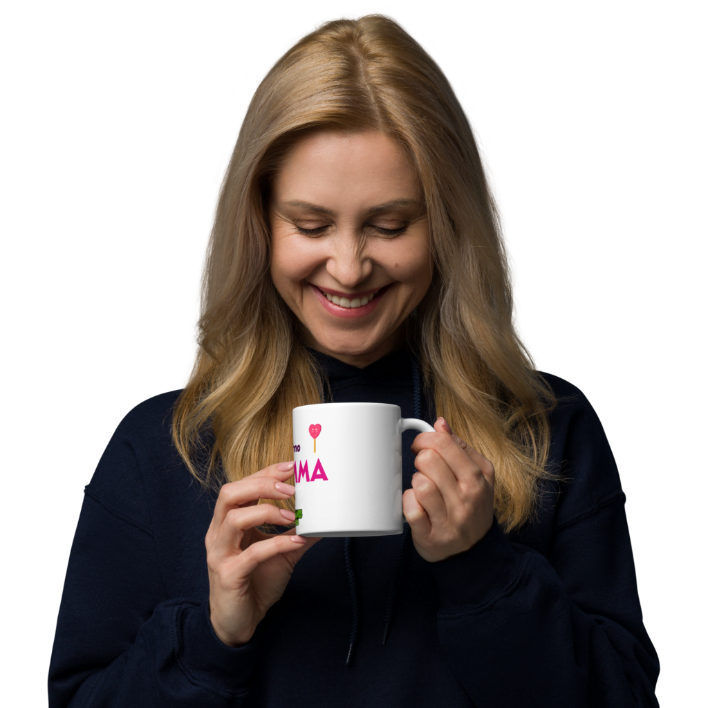 White glossy mug - Image 2